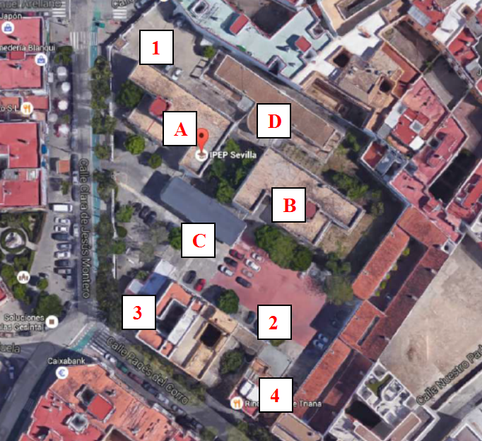 Plano general del centro Plano general del centro